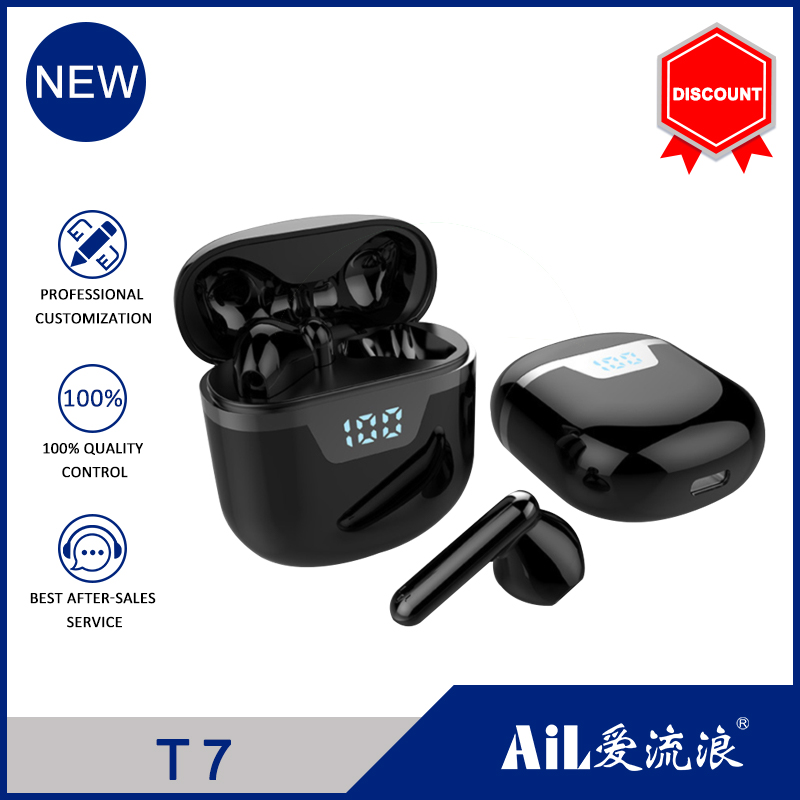 T7 Bluetooth Headset Wireless Headphones