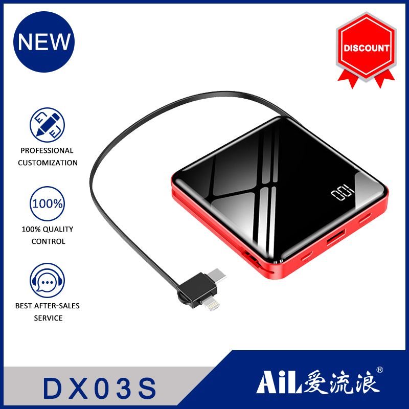 DX03S portable 10000mAh power bank