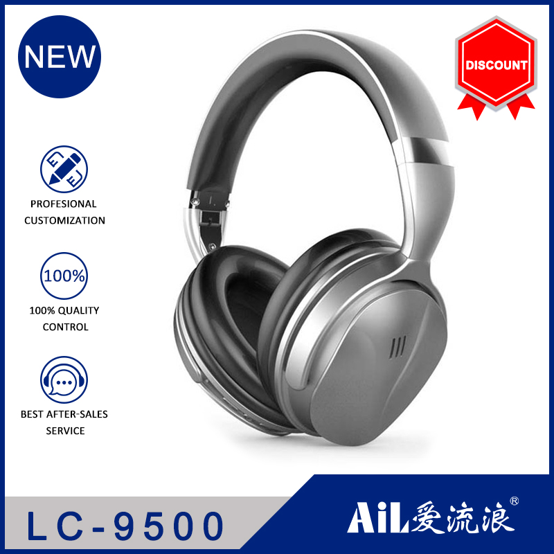 LC-9500 wireless headset bluetooth folding Head mounted headset