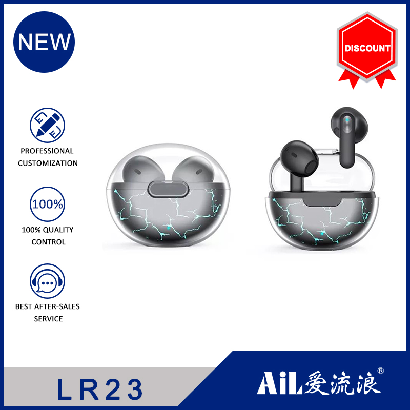 LR23 Smart Touch Control TWS Wireless Noise-Cancelling Earphone
