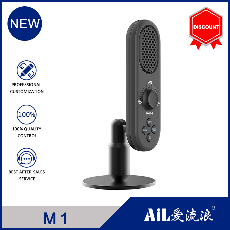 M1 Usb Professional Recording Portable Wireless Microphone With Sound Car